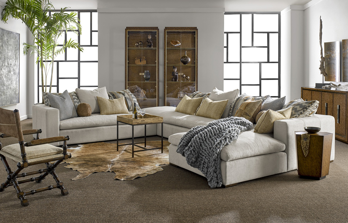 Marge Carson Sectional Sofa