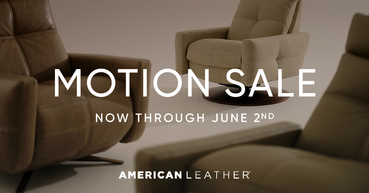 American Leather Motion Sale Spring 2026