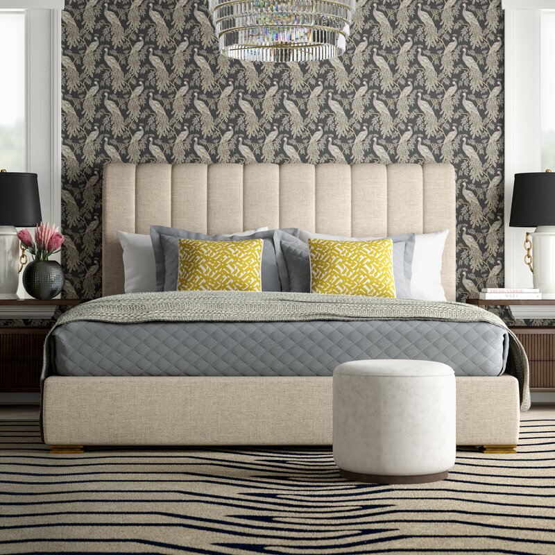 Curations Upholstered Bed
