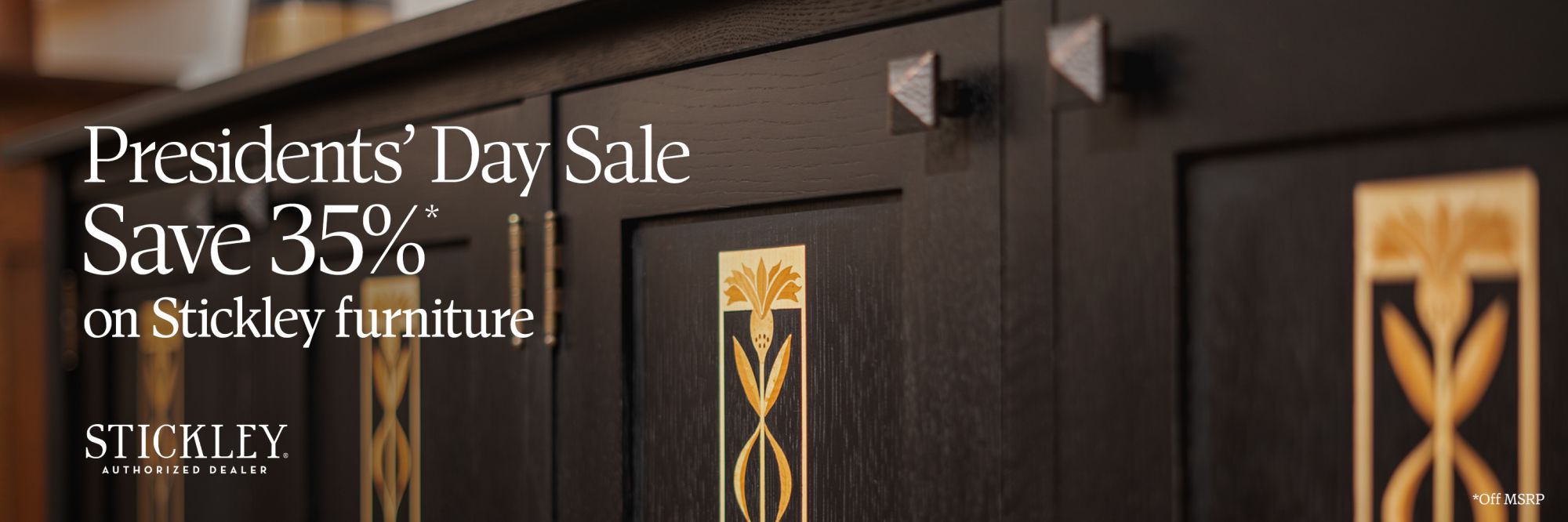 Stickley Presidents' Day Sale