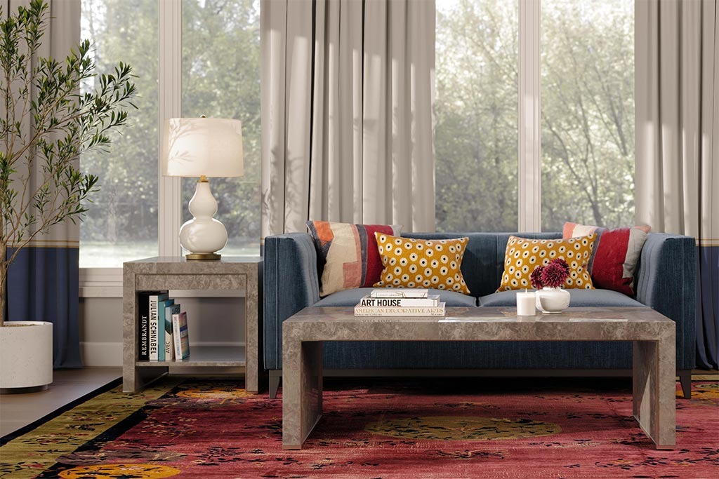 Jonathan Charles Designer Living Room Furniture Set