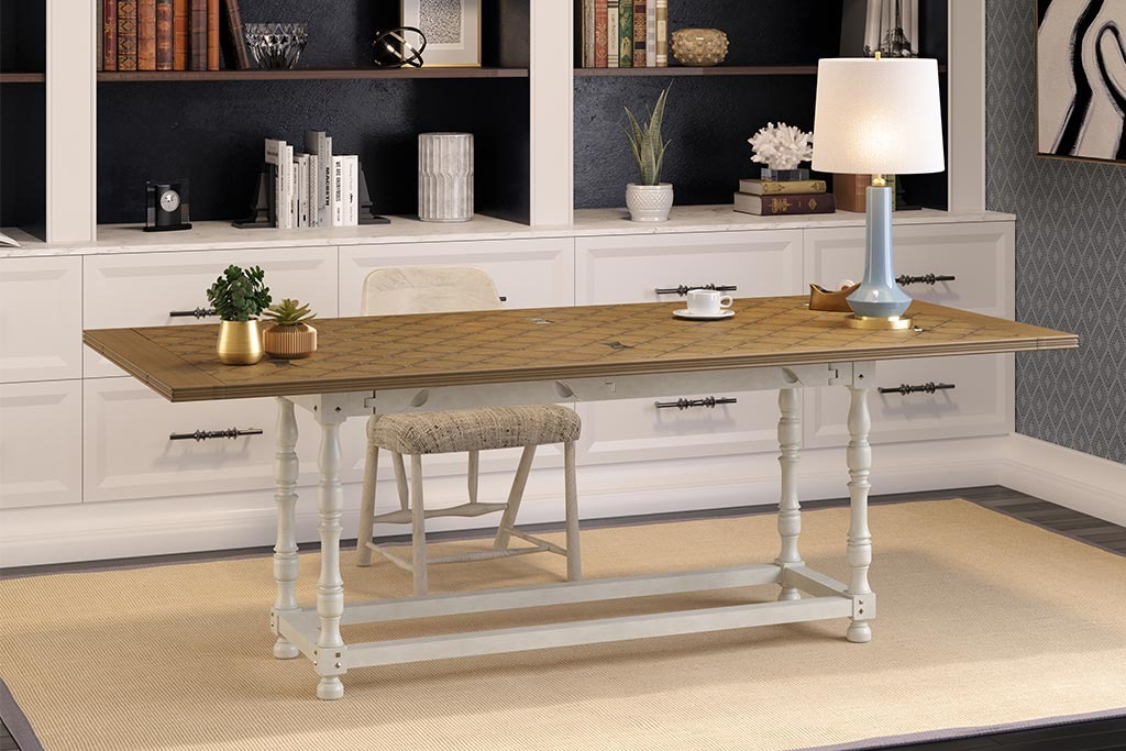 Jonathan Charles Luxury Desk & Office Furniture Set