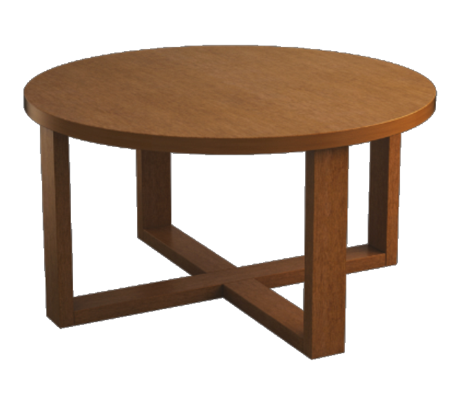 Leister's Furniture Round Wood Coffee Table