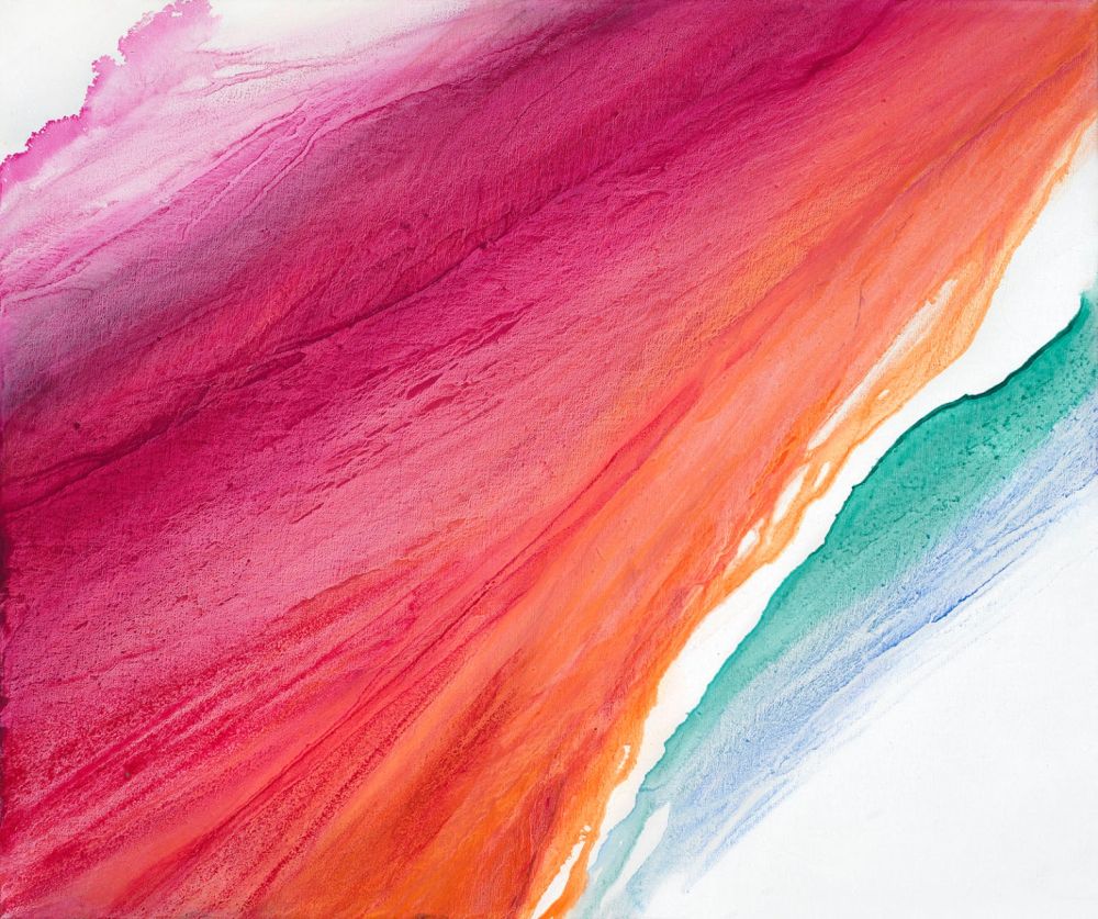 RFA Decor Abstract Colorful Painting