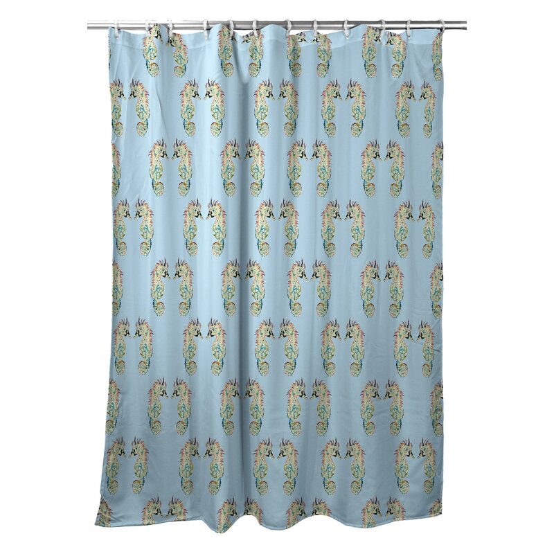 Sea Horse Shower Curtain