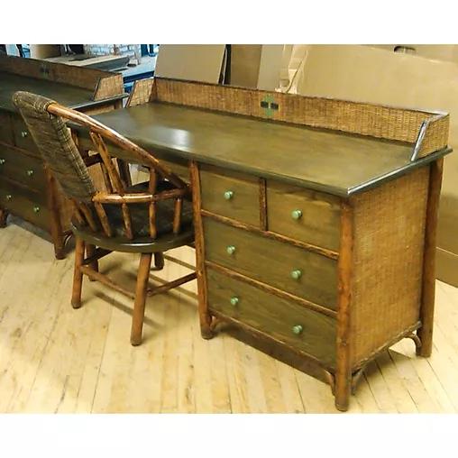 Old Hickory Furniture Desk & Chair