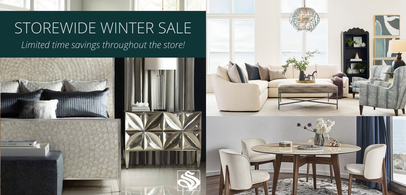 Sedlak Interiors Annual Storewide Winter Furniture Sale