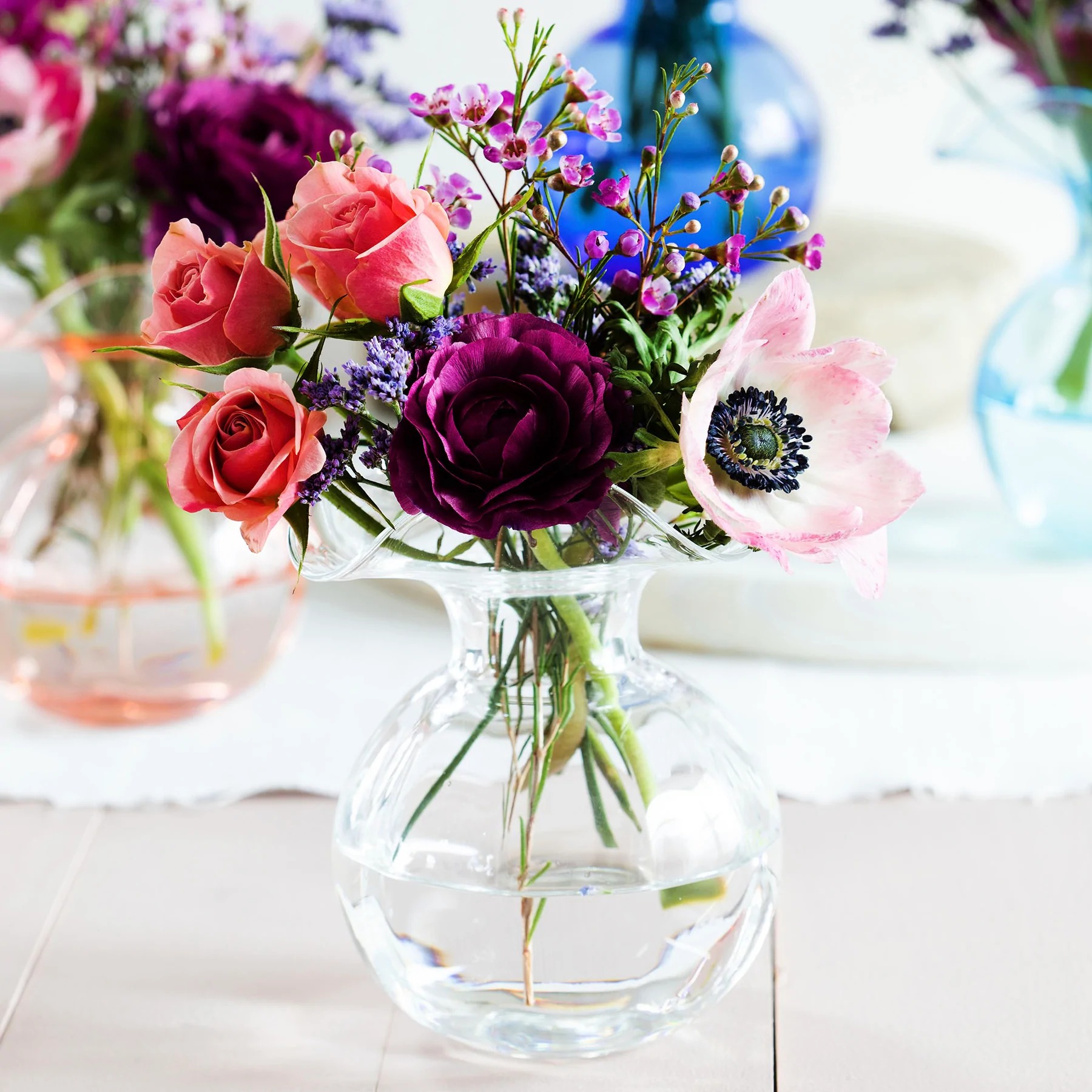 Vietri Glass Vase for Florals