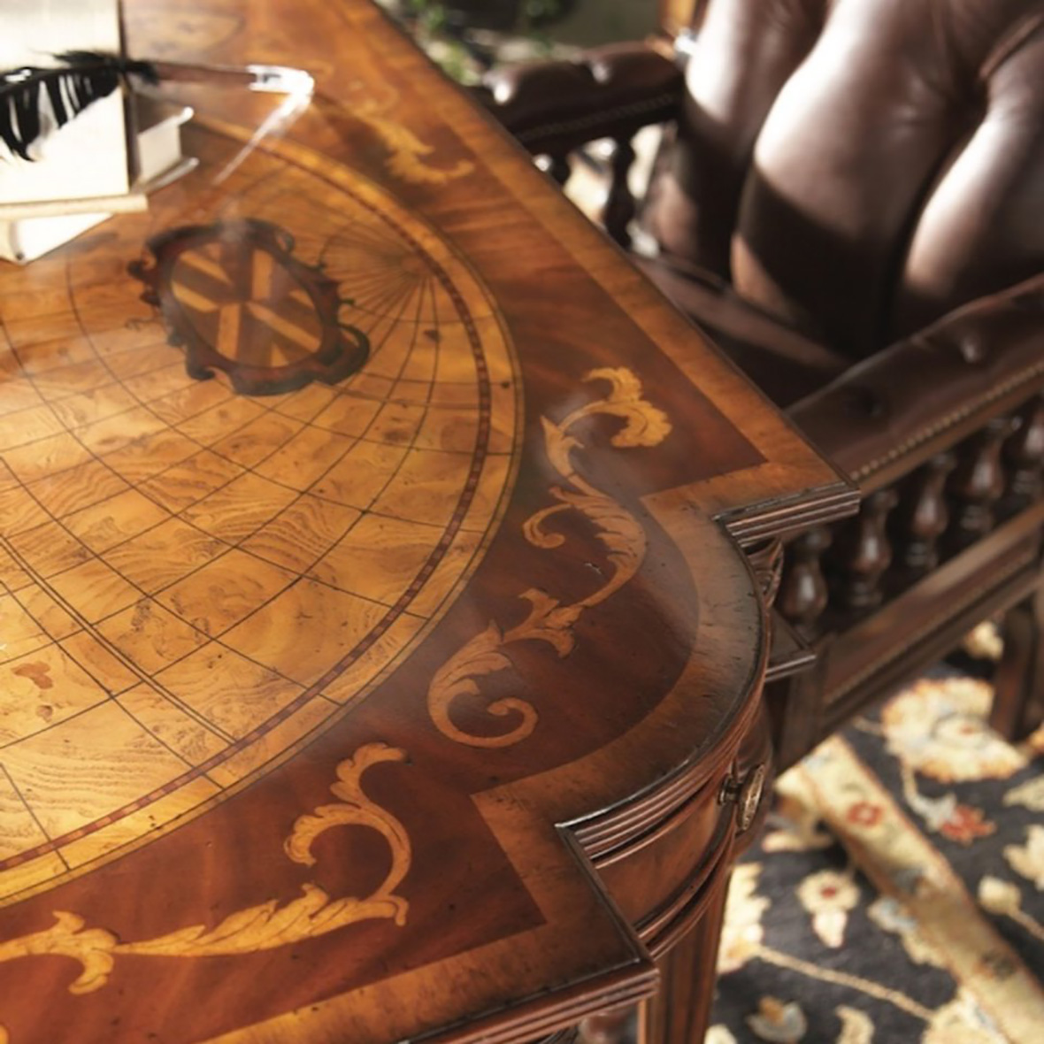 Map Writing Desk